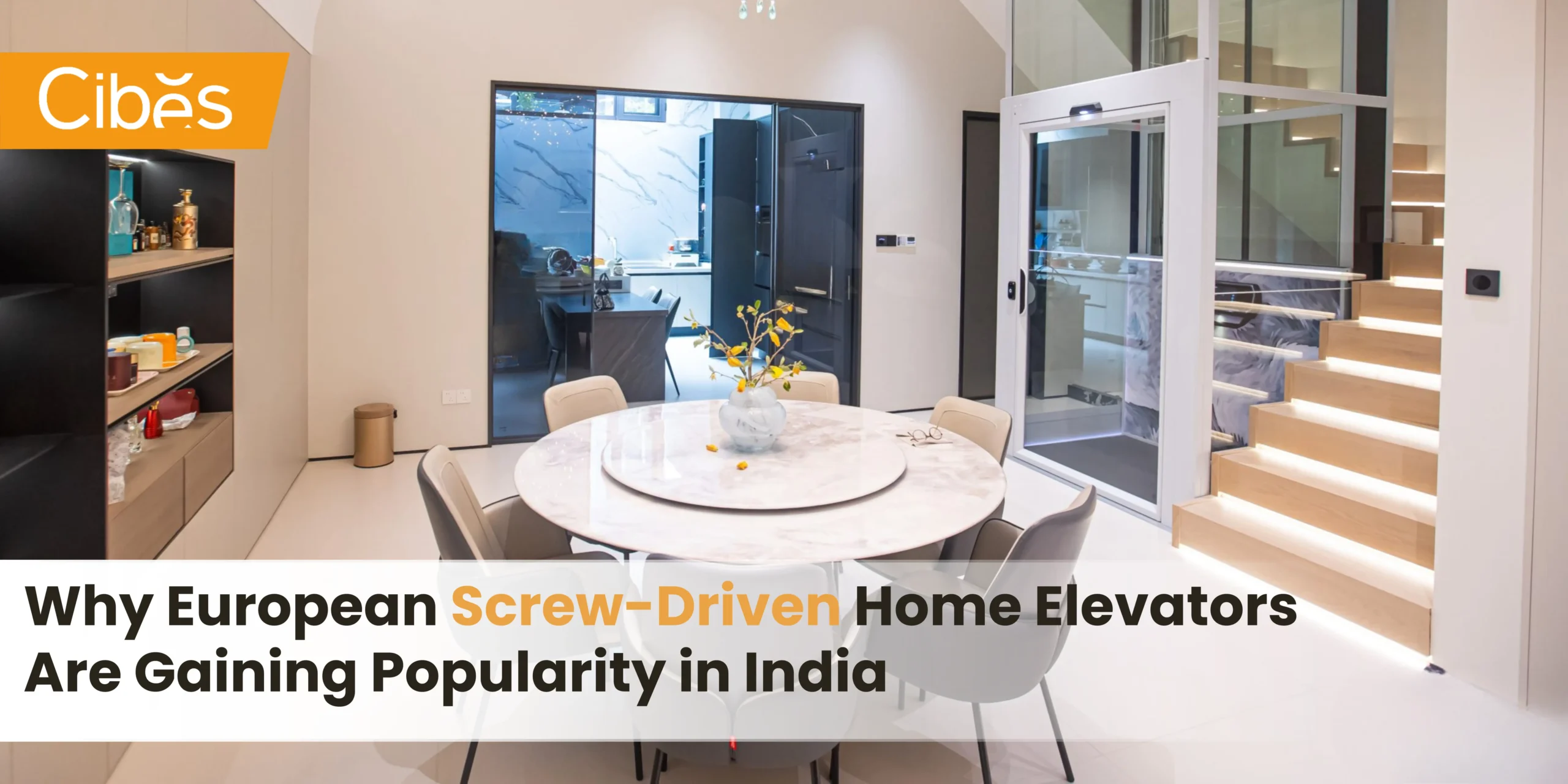 Screw-Driven Home Elevators