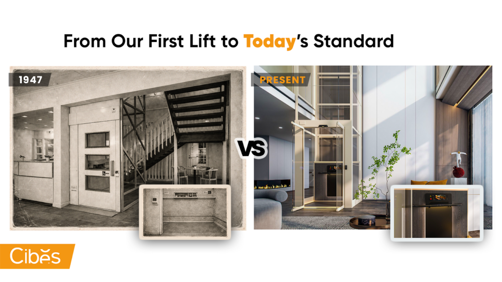 History of Cibes Lift 1947 vs now